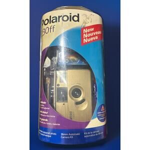 Polaroid 230FF 35mm Point & Shoot Film Camera